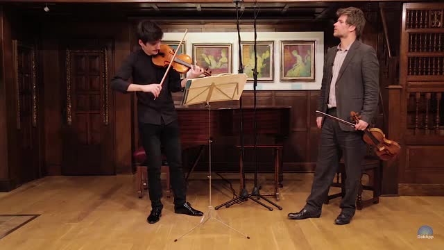 BACH, J.S.: Partita No. 2, BWV 1004 (Masterclass with Nicolas Dautricourt) (Dautricourt, I. Rodriguez)