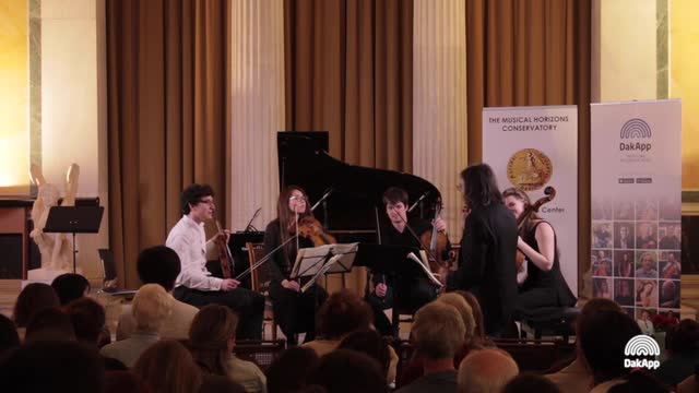 SCHUBERT, F.: String Quartet No. 12, "Quartettsatz" (Masterclass with Leonidas Kavakos) (A. Gomez, Aya Murakami, Parisot, Golin)