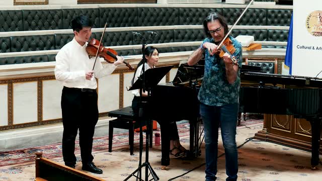 STRAVINSKY, I.: Violin Concerto in D Major: I. Toccata (Masterclass with Leonidas Kavakos) (Kavakos, Kaiyuan Wu, Ai Motohashi)