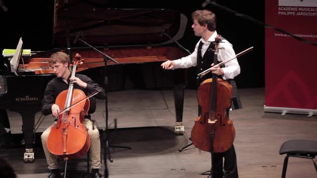 BRAHMS, J.: Cello Sonata No. 2: I. Allegro vivace (Masterclass with Christian-Pierre La Marca) (La Marca, Garbarg, Selo)