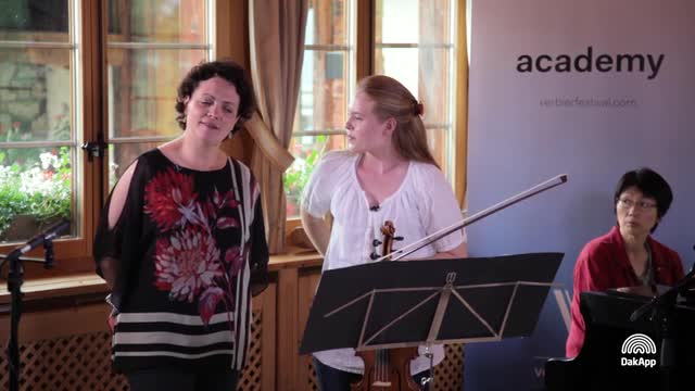 BRAHMS, J.: Viola Sonata, Op. 120, No. 1: I. Allegro appassionato (Masterclass with Tabea Zimmerman) (Zimmerman, Schulte-Beckhausen)