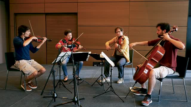 SCHUMANN, R.: String Quartet No. 3: I. Andante espressivo (Masterclass with Guillaume Sutre) (Sutre, Quatuor Wassily)