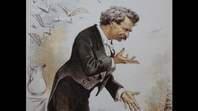 TWAIN, M.: Famous Authors - The Life and Work of Mark Twain (music by S. Wallace) (Documentary, 2017)