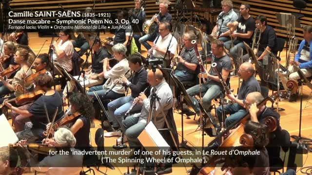 SAINT-SAENS, C.: Danse macabre (Iaciu, Lille National Orchestra, Markl) (from Naxos 8.573745)