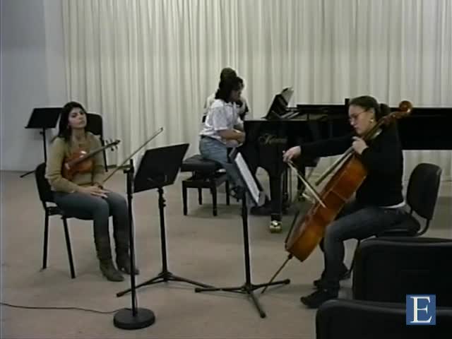 BRAHMS, J.: Piano Trio No. 1: I. Allegro con brio (Masterclass with Menahem Pressler) (Trio Amadeo)