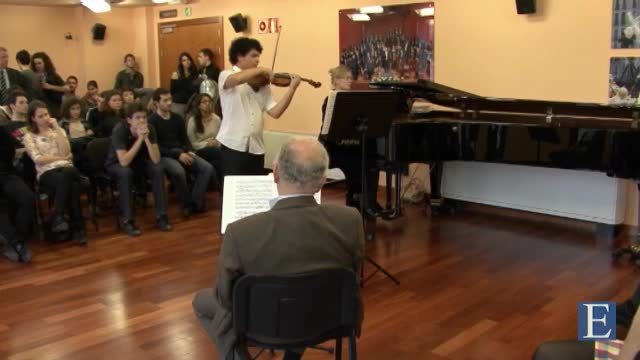 STRAUSS, R.: Violin Sonata, TrV 151: II. Andante cantabile (Masterclass with Lorin Maazel) (Hiber, Artemyeva)