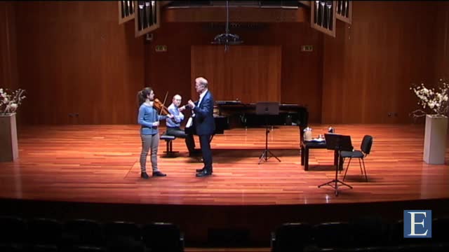 SAINT-SAENS, C.: Introduction et rondo capriccioso, Op. 28 (Masterclass with Christoph Poppen) (Issel Burzynska, Gladkov)