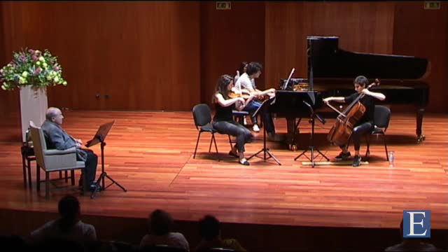 SCHUMANN, R.: Piano Trio No. 2, Op. 80: III. In massiger Bewegung (Masterclass with Menahem Pressler) (Trio Mozart de Deloitte)