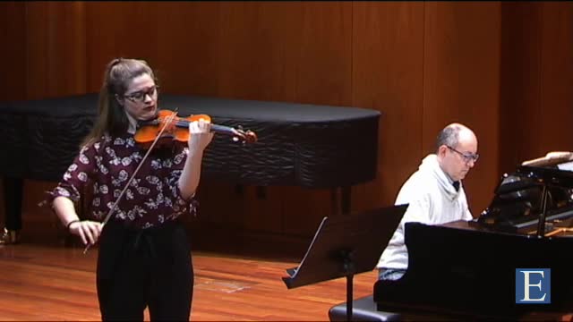 BRAHMS, J.: Violin Sonata No. 3: I. Allegro (Masterclass with Miriam Fried) (Areal Martinez, Gladkov)