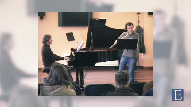 SCHUBERT, F.: Introduction and variations (on Trockne Blumen from Die schone Mullerin) (Part 1) (Masterclass with William Bennett) (Borges Maia)