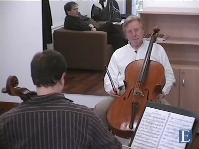 BRITTEN, B.: Cello Sonata, Op. 65: II. Scherzo-pizzicato (Masterclass With Frans Helmerson) (Bardolet, Montalvan)