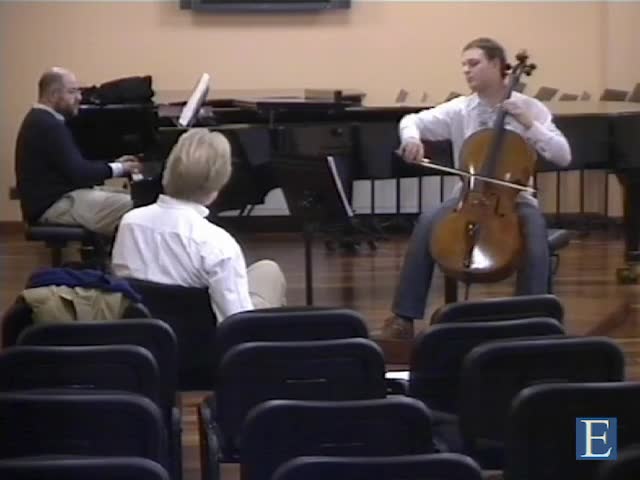 CHOPIN, F.: Cello Sonata, Op. 65: IV. Finale (Masterclass with Frans Helmerson) (Konopelski, Ortega Chavaldas)