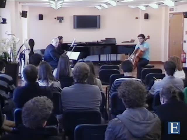 SHOSTAKOVICH, D.: Cello Concerto No. 1, Op. 107: II. Moderato (Masterclass with David Geringas) (Pelaez, Montalvan)