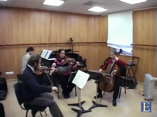 SCHUMANN, R.: Piano Quartet, Op. 47: I. Sostenuto assai - Allegro ma non troppo (Masterclass with Bruno Canino) (Grupo Metamorfosis)