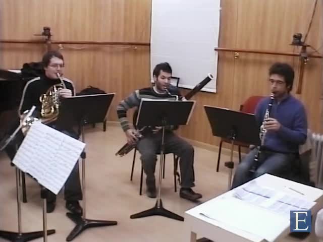 SCHOENBERG, A.: Wind Quintet, Op. 26: II. Anmutig und heiter (Part 1) (Masterclass with Hansjorg Schellenberger) (Quinteto A-vent-garde)