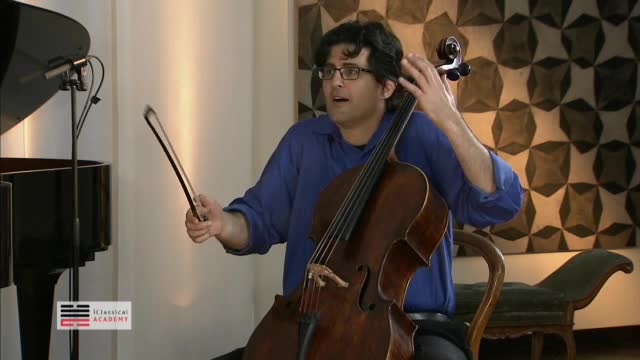 ELGAR, E.: Cello Concerto, Op. 85: II. Lento - Allegro molto (Masterclass with Amit Peled) (Albrich, Sabova)