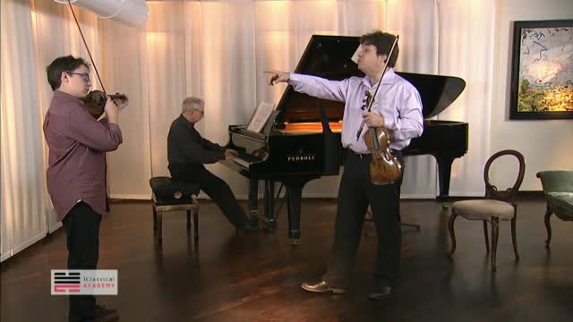 VIVALDI, A.: Violin Concerto, "L'estate" (Summer): II. Adagio - III. Presto (Masterclass with Sergey Ostrovsky) (Tavor, Sittig)